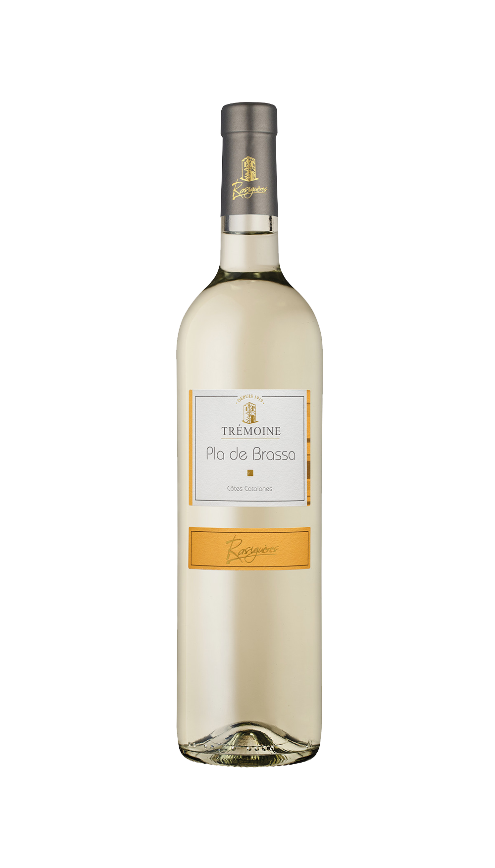 vin blanc PLA DE BRASSA des vignerons de trémoine